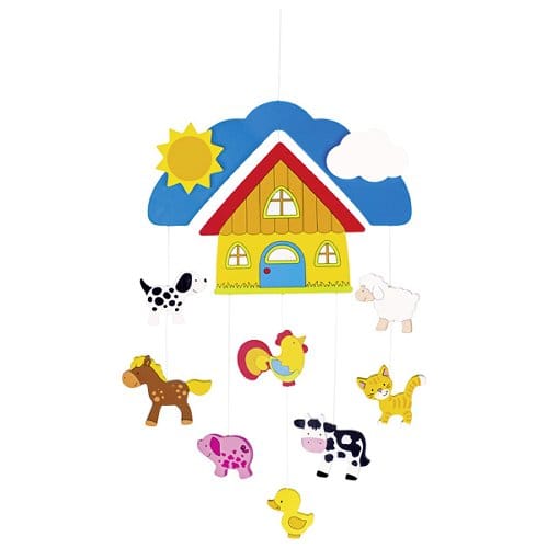 goki Baby & Kleinkind Personalisierbar Mobile Bauernhof Farm Goki