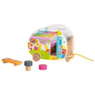 goki Kinderspielzeug Holz Personalisierbar Wohnwagen Camperfreude Goki Holzspielzeug ab 3 Jahren