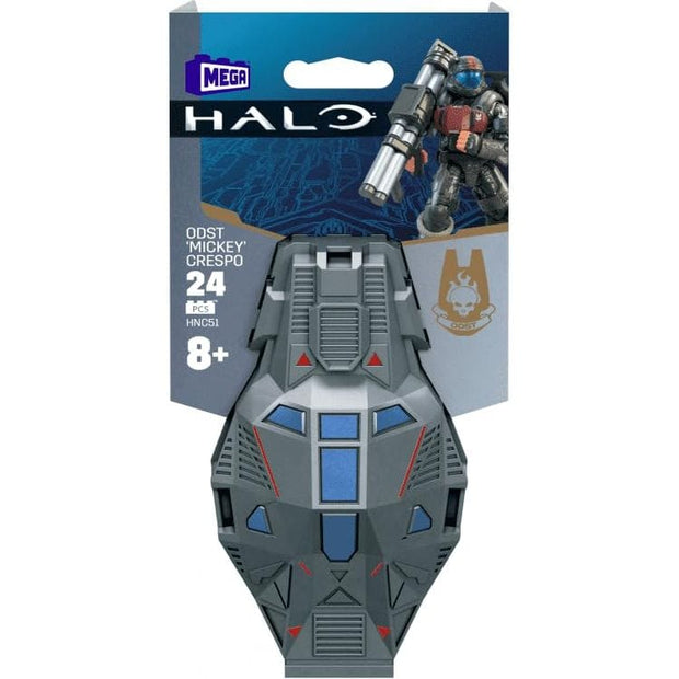 Mega Construx Halo Figuren MEGA Halo ODST 'Mickey' Crespo Micro Actionfigur mit Drop Pod HNC51