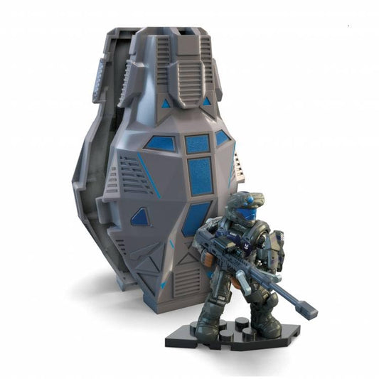 MEGA Halo ODST Rookie Drop Pod Micro Action Figure HNC75