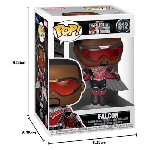 Funko Pop! Marvel: The Falcon & Winter Soldier - Falcon - (Flying Pose)