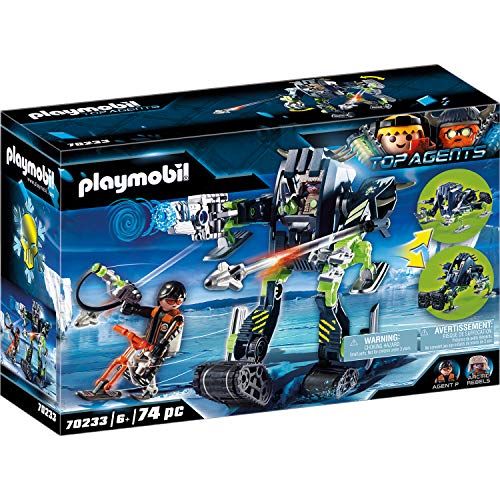 PLAYMOBIL Top Agents 70233 Arctic Rebels Eisroboter, Ab 6 Jahren