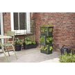 Elho Pflanzkiste elho Green Basics Stack & Grow 50 – Pflanzturm für Balkon & Garten