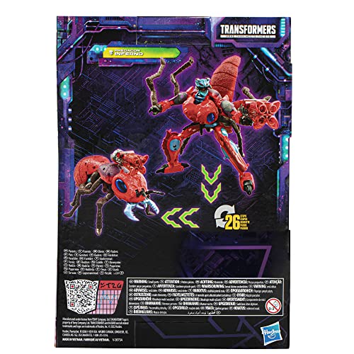 Transformers Spielzeug Generations Legacy 17,5 cm große Voyager Predacon Inferno Action-Figur, ab 8 Jahren