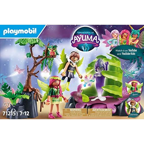 PLAYMOBIL Ayuma 71215 – Nebelfalle mit Nebelmaschine & Falltüren | ab 7 Jahren