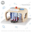 goki Kleinkind Spielzeug Personalisierbar Waschanlage PowerClean Holzspielzeug Kinder ab 3 Jahren