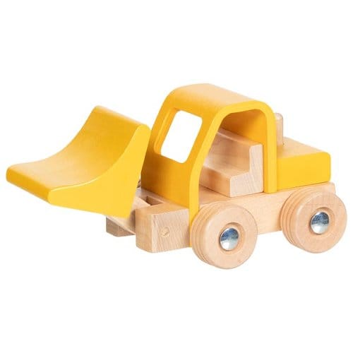 goki Kleinkind Spielzeug Personalisierbar Radlader 55834 goki nature Holzspielzeug ab 24 Monaten