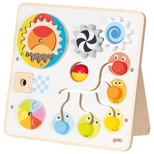 goki Baby & Kleinkind Personalisierbar Activity- und Motorikboard Goki Spielzeug ab 1 Jahr