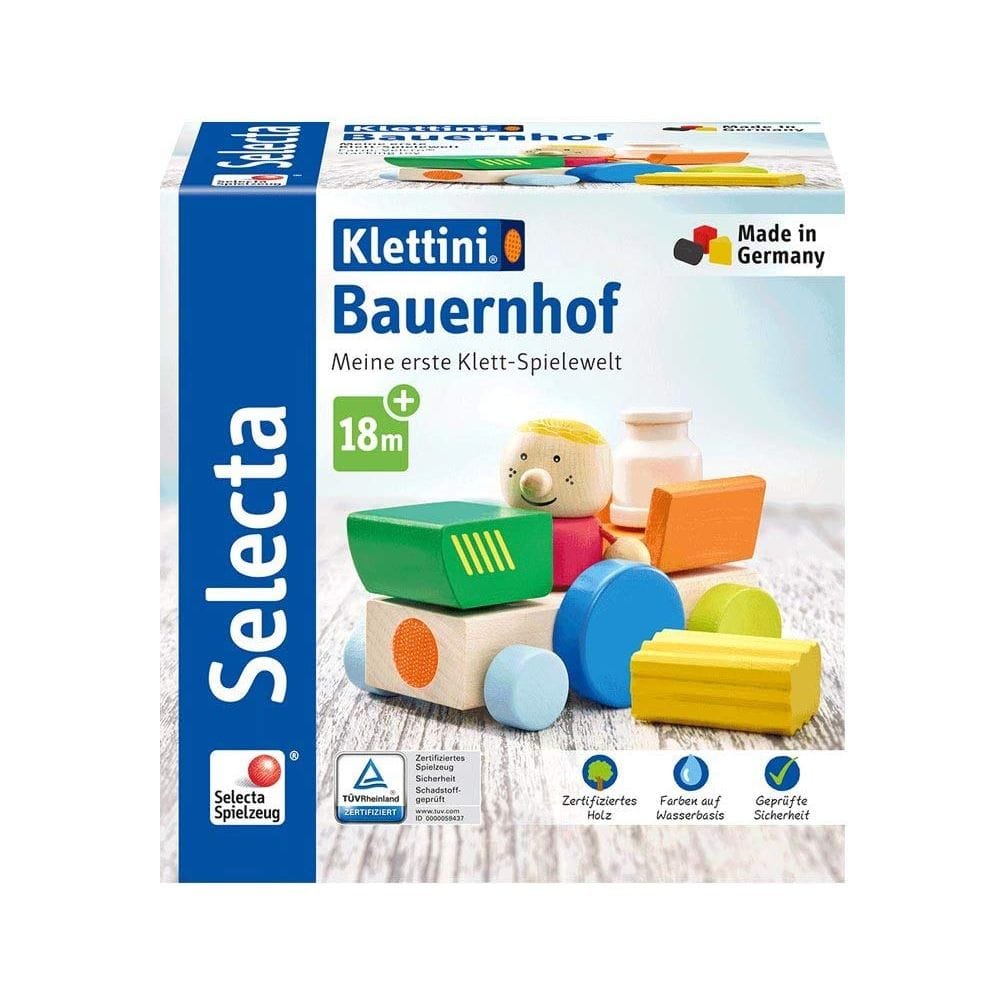 Spielzeug Opa Selecta 62077 Klettini, Fire Brigade, Stacking Toy, 7 Pieces, Multi-Coloured