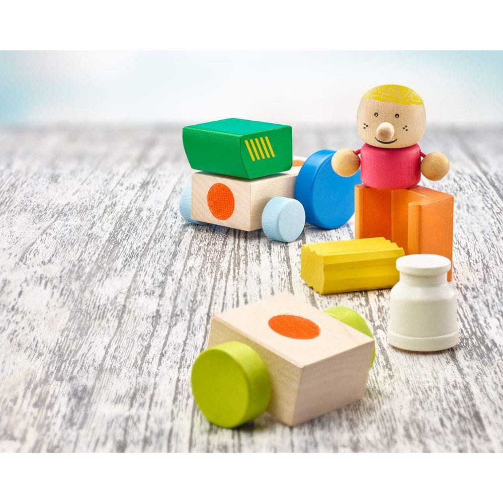 Spielzeug Opa Selecta 62077 Klettini, Fire Brigade, Stacking Toy, 7 Pieces, Multi-Coloured