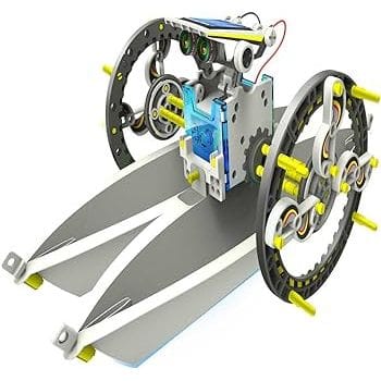 Dinotoys Bausatz Roboter 14-in-1 Solar Robot Kit – Lernspaß mit Sonnenenergie ab 10 Jahre
