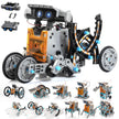 Dinotoys Bausatz Roboter 14-in-1 Solar Robot Kit – Lernspaß mit Sonnenenergie ab 10 Jahre