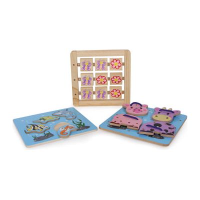 small foot Angelspiel Motorik Dreifach Spaß ab 2 Jahren