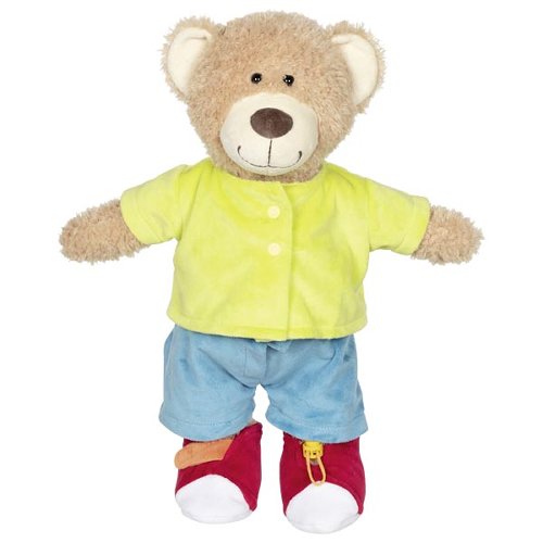 Goki Anzieh- und Lernbär „Brommel“ – Zieh mich an und aus! ab 2 Jahren