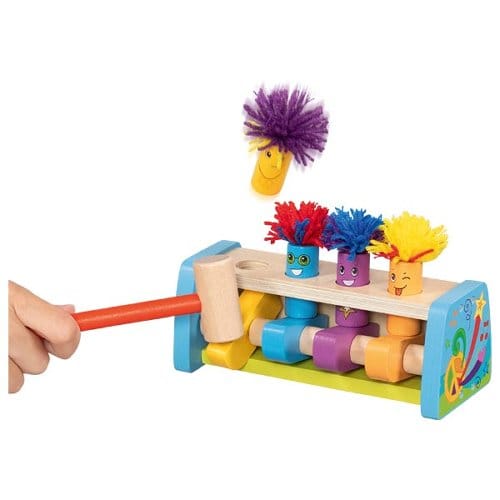 Goki Baby & Kleinkind Personalisierbar Hammerbank Hippie Hopper Goki Klopfspiel
