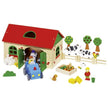 Goki Baby & Kleinkind Goki Personalisierbaren Bauernhof-Set XXL ab 3 Jahren Holzspielzeug