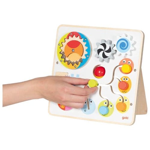 goki Baby & Kleinkind Personalisierbar Activity- und Motorikboard Goki Spielzeug ab 1 Jahr
