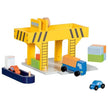 goki Baby & Kleinkind Personalisierbar Goki Hafen Holzspielzeug Hafenkran mit Schiff ab 3 Jahren