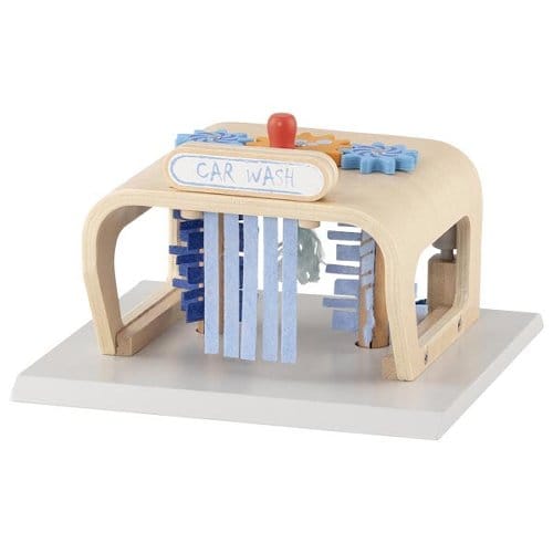 goki Kleinkind Spielzeug Personalisierbar Waschanlage PowerClean Holzspielzeug Kinder ab 3 Jahren