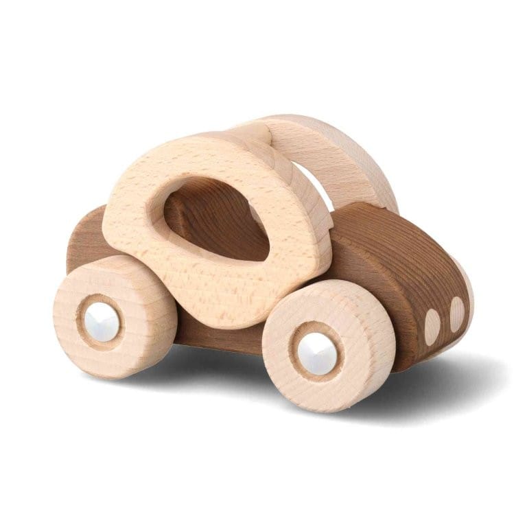 Goki Holzspielzeug Auto Ohne Name Goki Holzauto Personalisierbares Natürliches Kinderspielzeug ab 2 Jahren