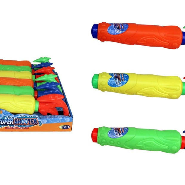 Dinotoys Baby & Kleinkind 6 Stück Water Shooter 34 cm – 3-fach sortiert im Display Wasserpistolen