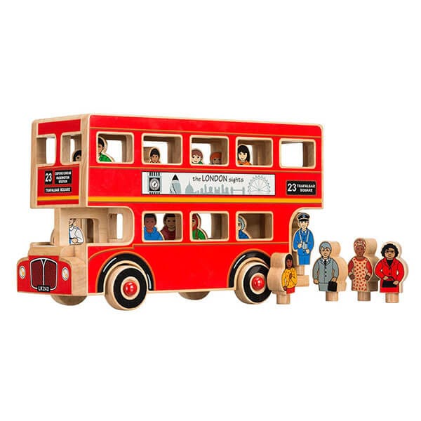Lanka Kade (UK) Ltd, Baby & Kleinkind Lanka Kade – Fair Personalisierbar Londonbus Deluxe. Handgemacht. Einfach besonders. Ab 12 Monaten