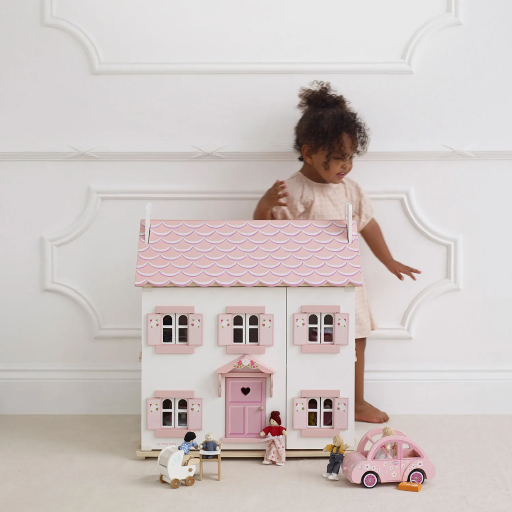 Sophies Puppenhaus XL Aufklappbares Puppenhaus ab 3 Jahren
