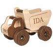 Goki Baby & Kleinkind Mit Name Personalisierbar Muldenkipper, goki Natur Holz ab 3 Jahren