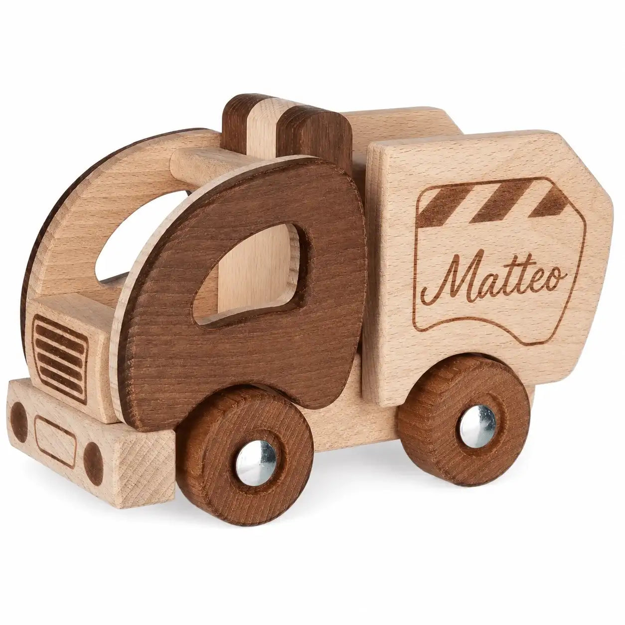 Goki Baby & Kleinkind Mit Name goki Personalisierbar Holz LKW Holz Auto LKW ab 2 Jahren