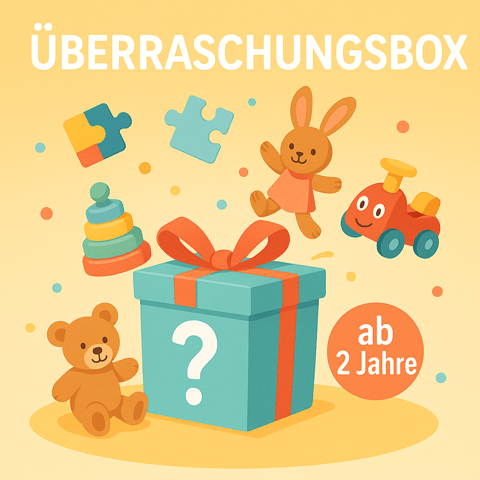 Spielzeug Opa Kleinkind Spielzeug Überraschungsbox ab 2 Jahre – Spielspaß für kleine Entdecker 4-5 Teile je Set