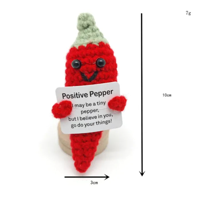 Spielzeug Opa Sammelfiguren Peperoni / Ohne Eigenen Text. Süße Häkelfiguren – Handgemachte Puppen für positive Energie im Alltag