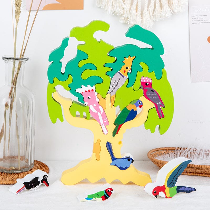 Spielzeug Opa Motorik Stapel Spielbaum Motorik Spielzeug Stapel Baum Holz Tier Spielzeug Puzzle