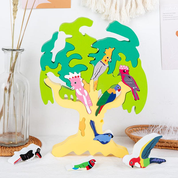 Spielzeug Opa Motorik Stapel Spielbaum Motorik Spielzeug Stapel Baum Holz Tier Spielzeug Puzzle