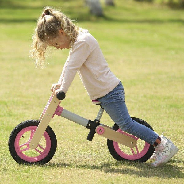 Laufrad Rosa Lauflernrad verstellbar Kinder ab 3 Jahren