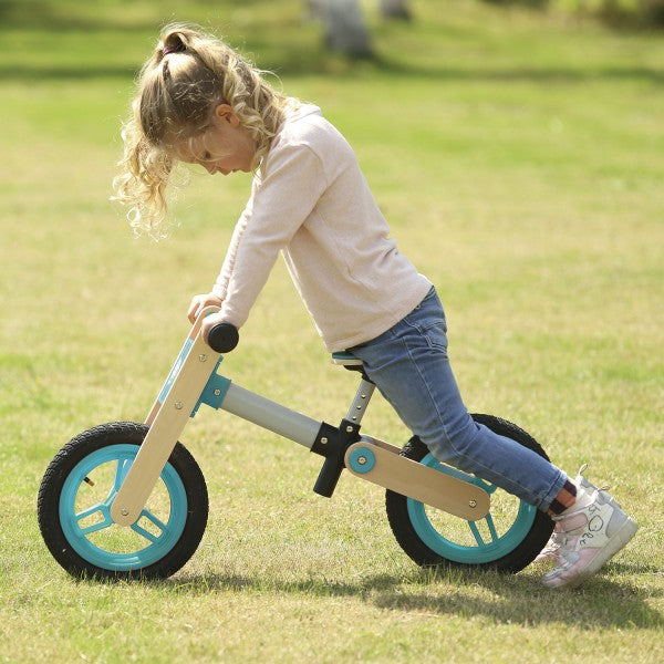 Laufrad türkis Lauflernrad verstellbar Kinder ab3 Jahren