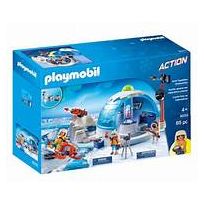 PLAYMOBIL Action 9055 Polar Ranger Hauptquartier, Ab 4 Jahren