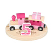 Goki Baby & Kleinkind Personalisierbarer Kinder Geburtstagszug Alter 1-6 Rosa (Kein Spielzeug)