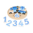 Goki Baby & Kleinkind Personalisierbarer Kinder Geburtstagszug Alter 1-6 Blau (Kein Spielzeug)