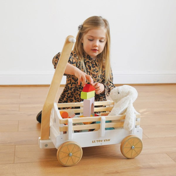 Zugwagen Bollerwagen Spielzeugkiste Puppenwagen Kinder ab 3 Jahren