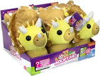 Squishmallows Baby & Kleinkind Adopt Me! Collector Plüsch Triceratops 20 cm – Display mit 6 Stück
