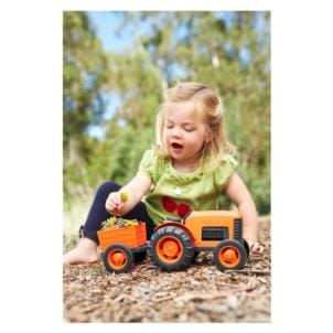 Green Toys Spielzeug Traktor Personalisierbar Green Toys Trecker Kinderspielzeug ab 1 Jahr