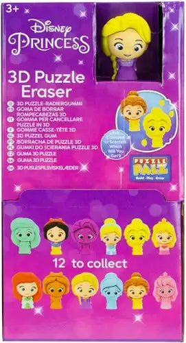 Disney Baby & Kleinkind Disney Princess Scented Puzzle Palz 30 Teilig| 3D-Radiergummi mit Duft