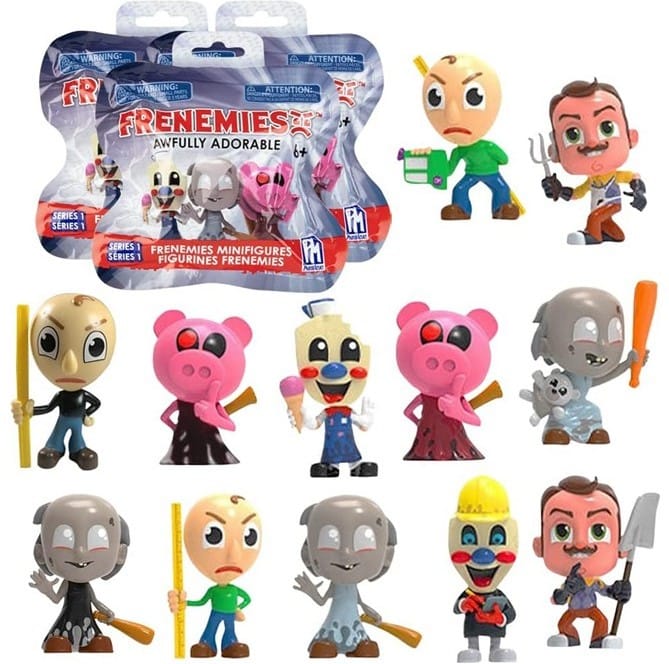 Dinotoys Baby & Kleinkind Dinotoys Frenemies Mini-Figuren Blindbag 24 Teilig | Überraschungs-Sammelfigur