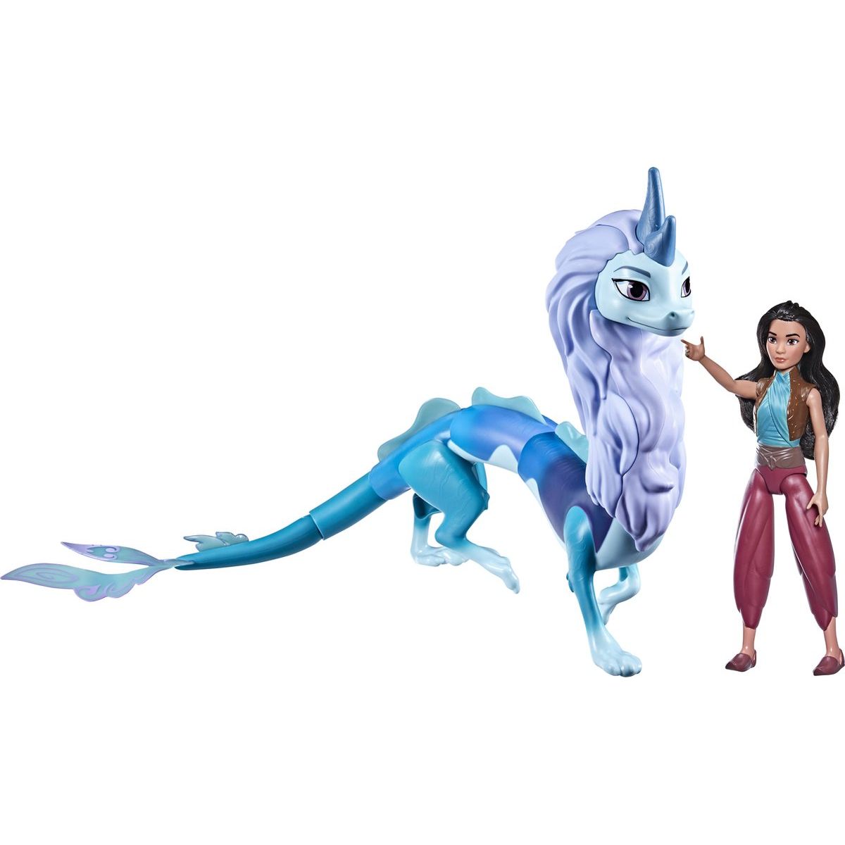 Disney Raya & der letzte Drache – Color Splash Puppenset mit Sisu | Hasbro | ab 3 Jahren
