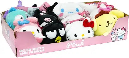 Sanrio Baby & Kleinkind Sanrio Hello Kitty Plüsch Beansies 12 Stück in 9 Arten | Mini-Kuscheltier 8cm