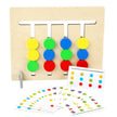 Personalisiert Logik Labyrinth Holz Schiebespiel Puzzle Kinder Spielzeug Lernspiel Holzspielzeug ab 3 Jahren 20 Teilig