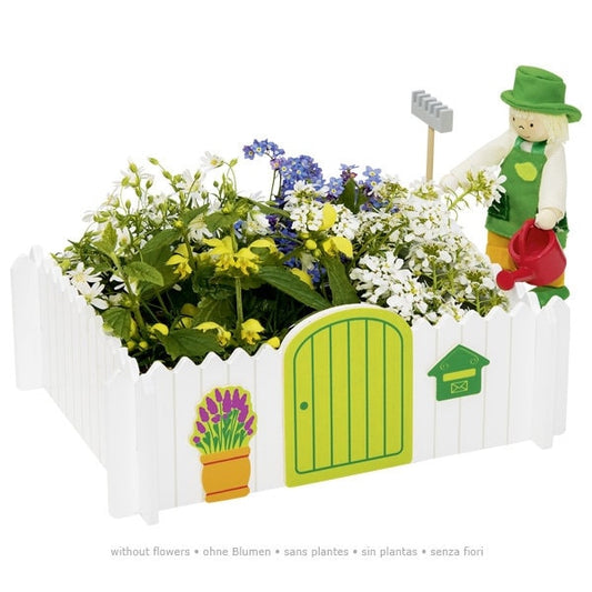 Personalisierbar der eigene Garten zum Selberzüchten, der perfekt auf die Fensterbank passt Blumen Kinderspielzeug Holzspielzeug Garten