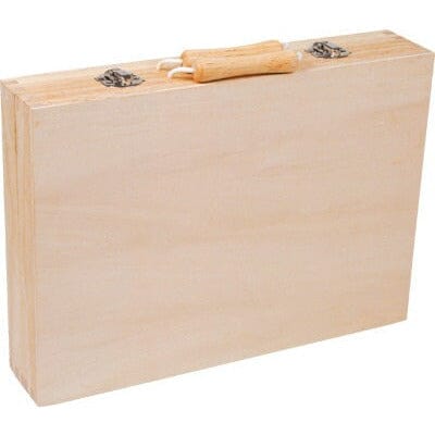 small foot by Legler Werkzeug Koffer Kinder Werkzeugkoffer Kinder aus Holz Werkzeugkasten Kinder Spielzeug ab 3 Jahren