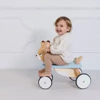 Personalisierbar 1 Stück Le Toy Van Rutschfahrzeug Reh – Holz-Rutscher PL103 ab 12 Monaten