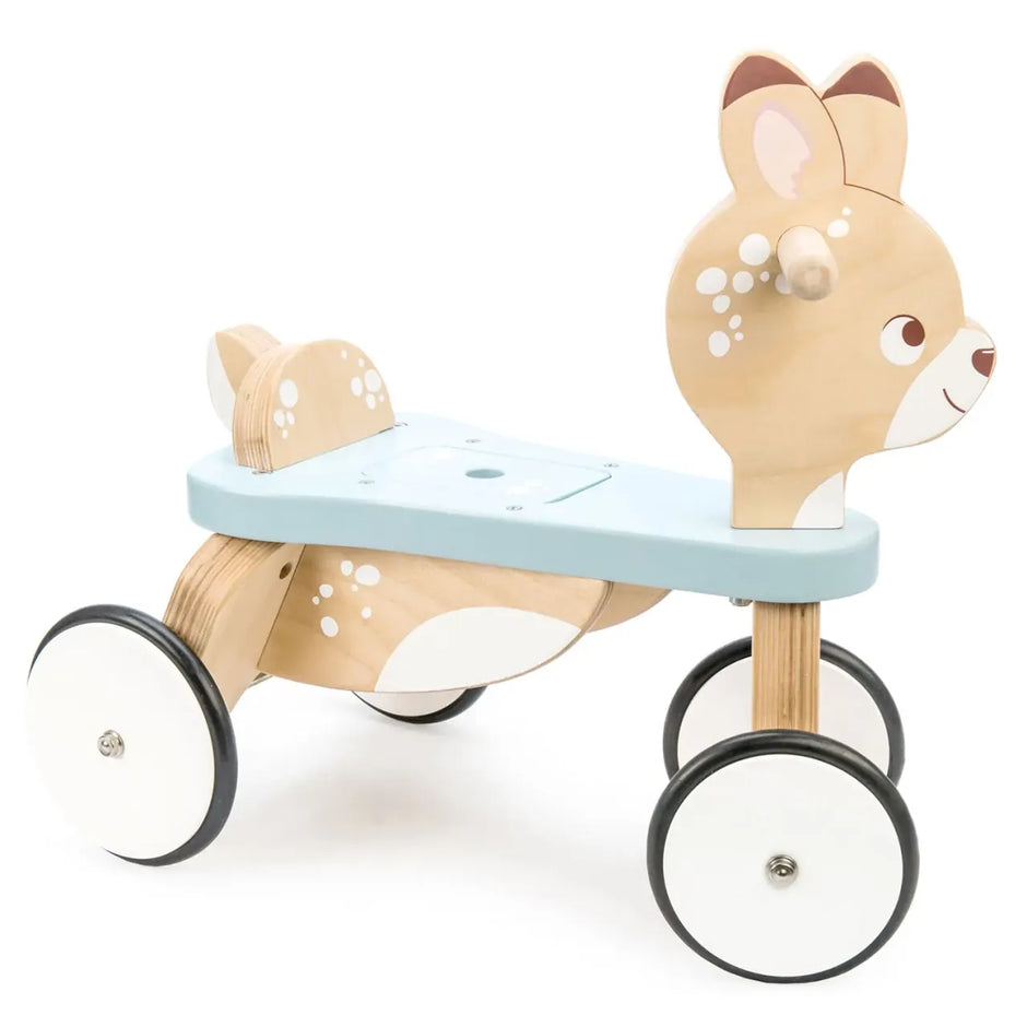 Personalisierbar 1 Stück Le Toy Van Rutschfahrzeug Reh – Holz-Rutscher PL103 ab 12 Monaten